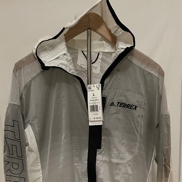 🏔️ NWT Adidas TERREX Windbreaker - Retail $180! Large 🏔️ - Picture 3 of 8